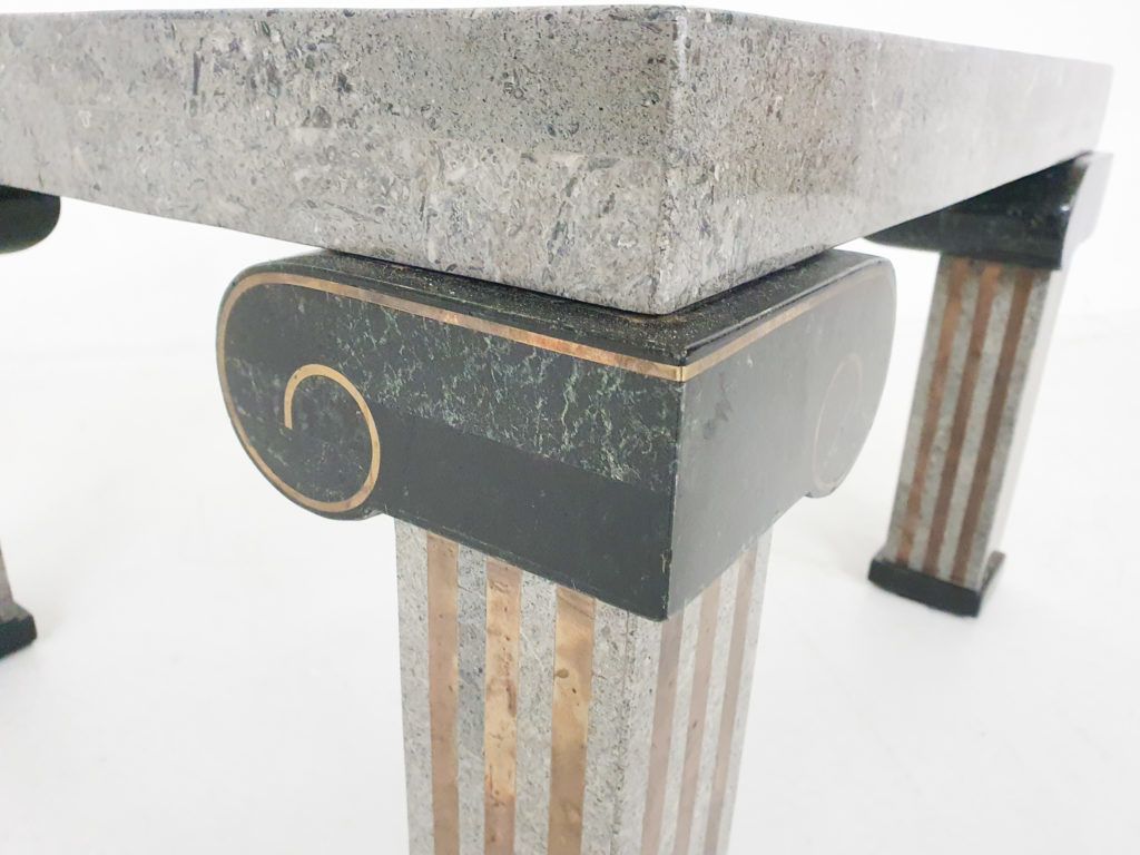 Maitland Smith Tesselated Coffee Table, U.S.A., Jaren 1980 photo 2600.8320000000003