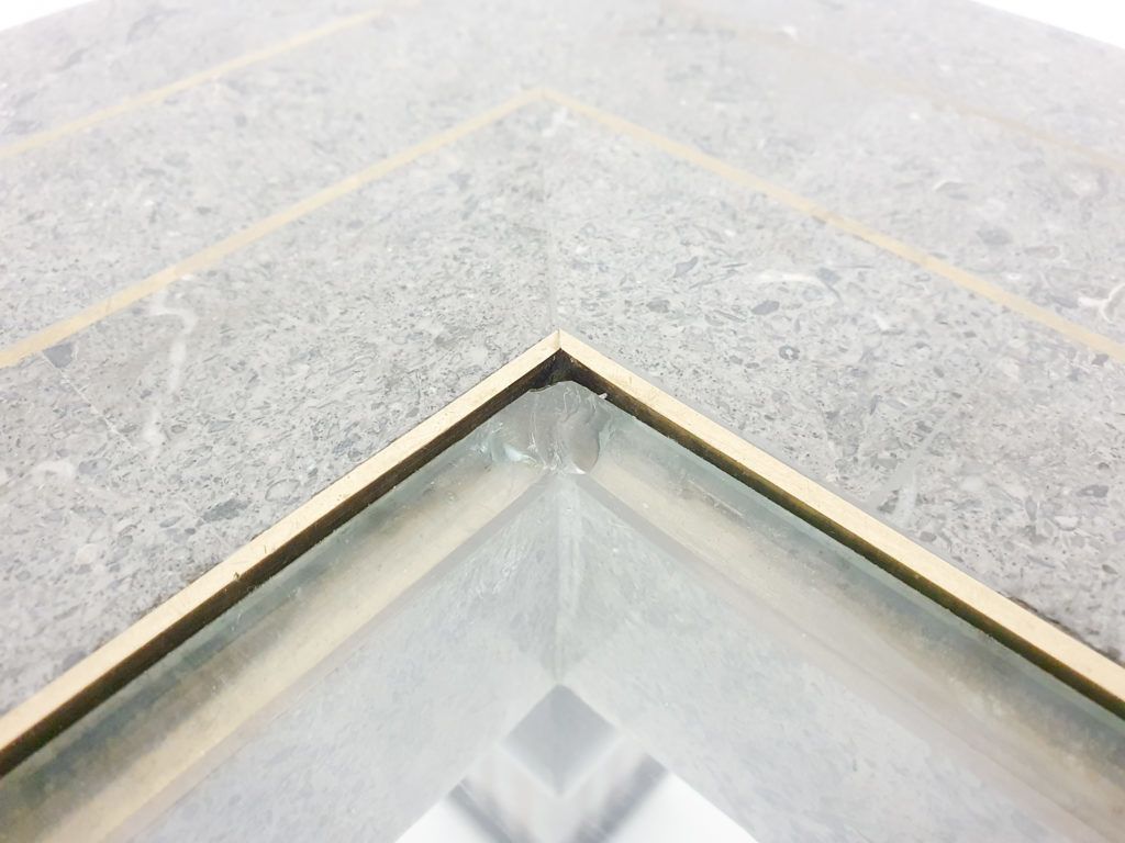 Maitland Smith Tesselated Coffee Table, U.S.A., Jaren 1980 photo buy