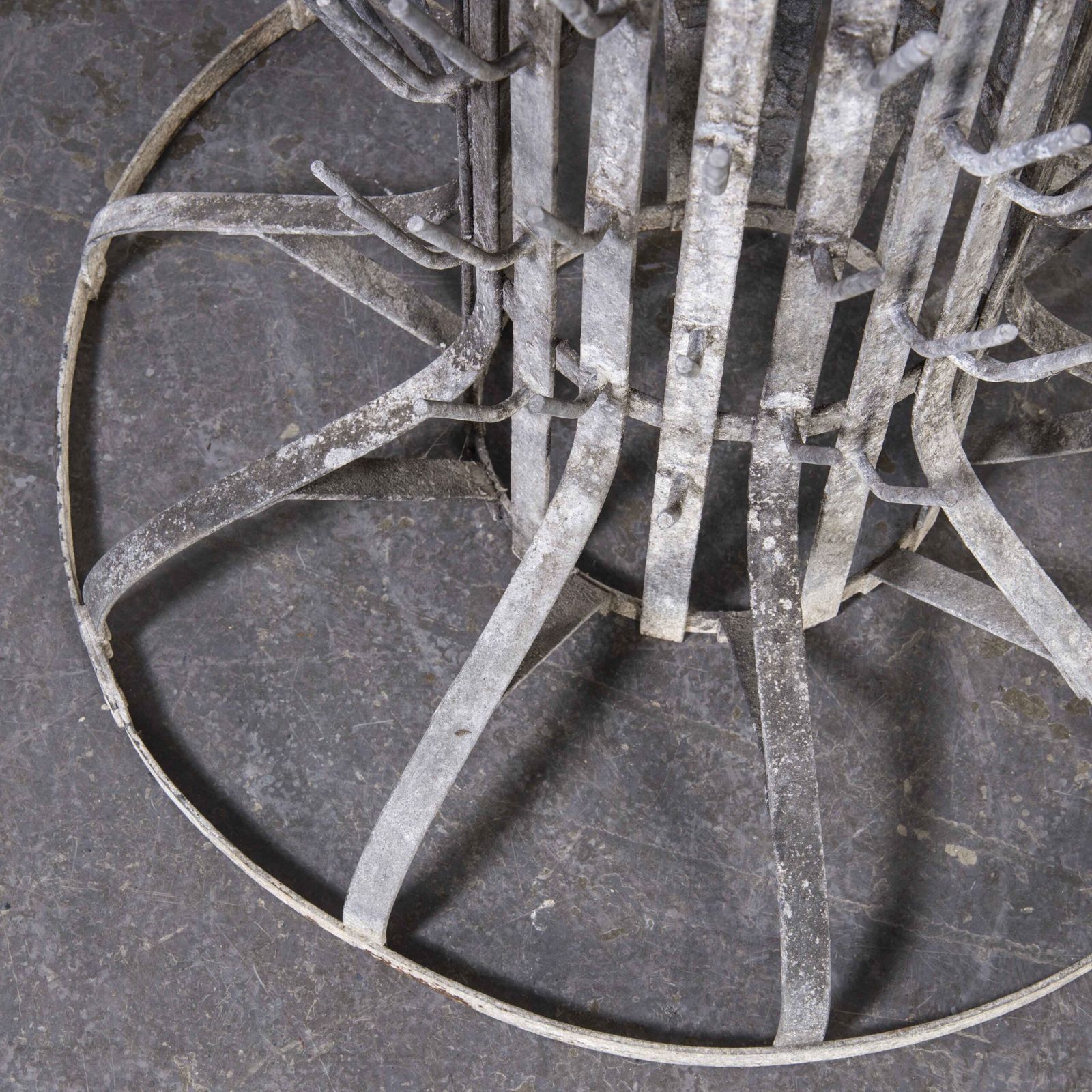 1950’s Original Large French Bottle Drying Rack photo Home Decor
