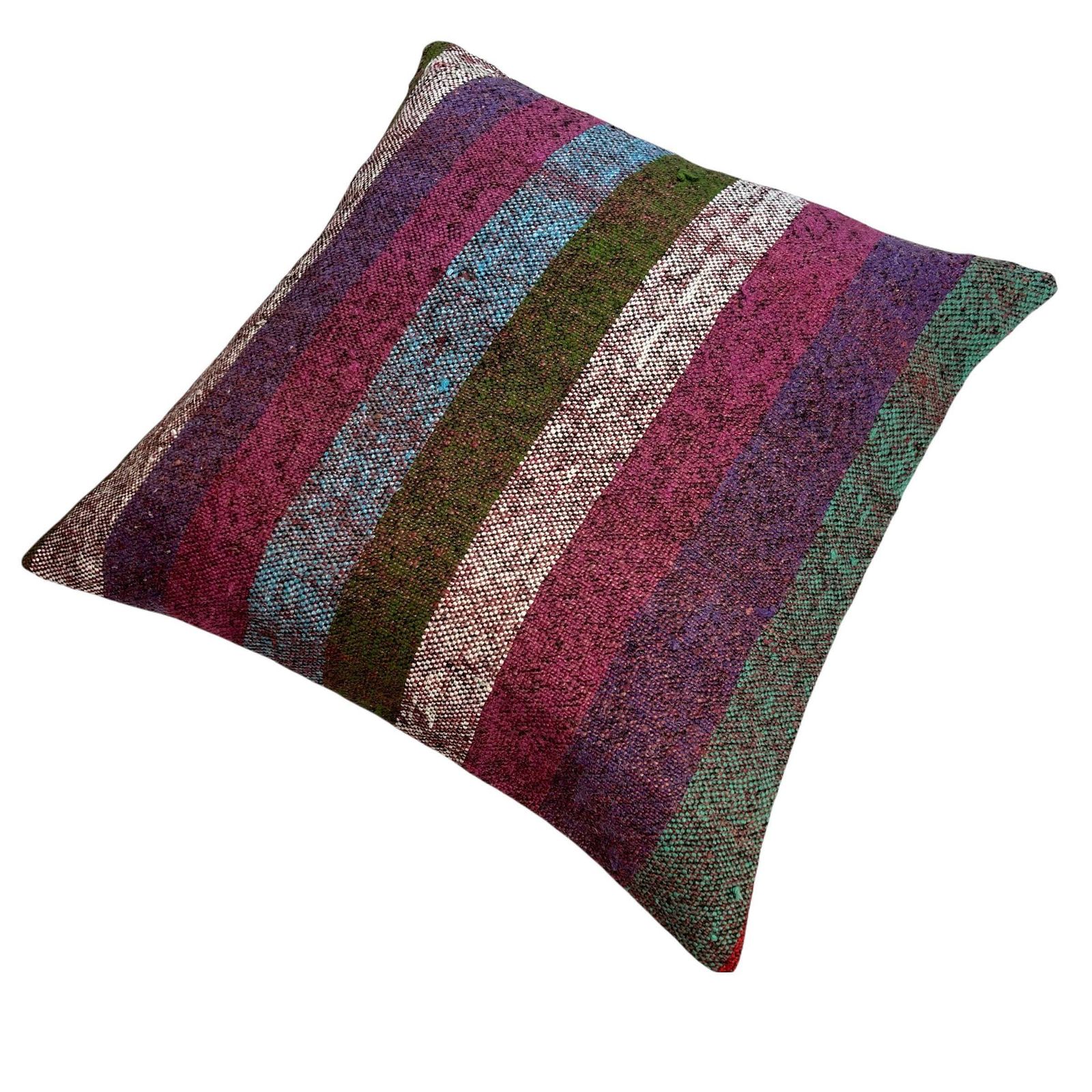 Kilim Pillow 60 X 60 Cm Tapis Kelim Kilim Pillow Cover, Vintage Meditation Bench Kelim Teppich Boho Kilim Cushion Kilim Sofa Turkish Pillow photo furniture