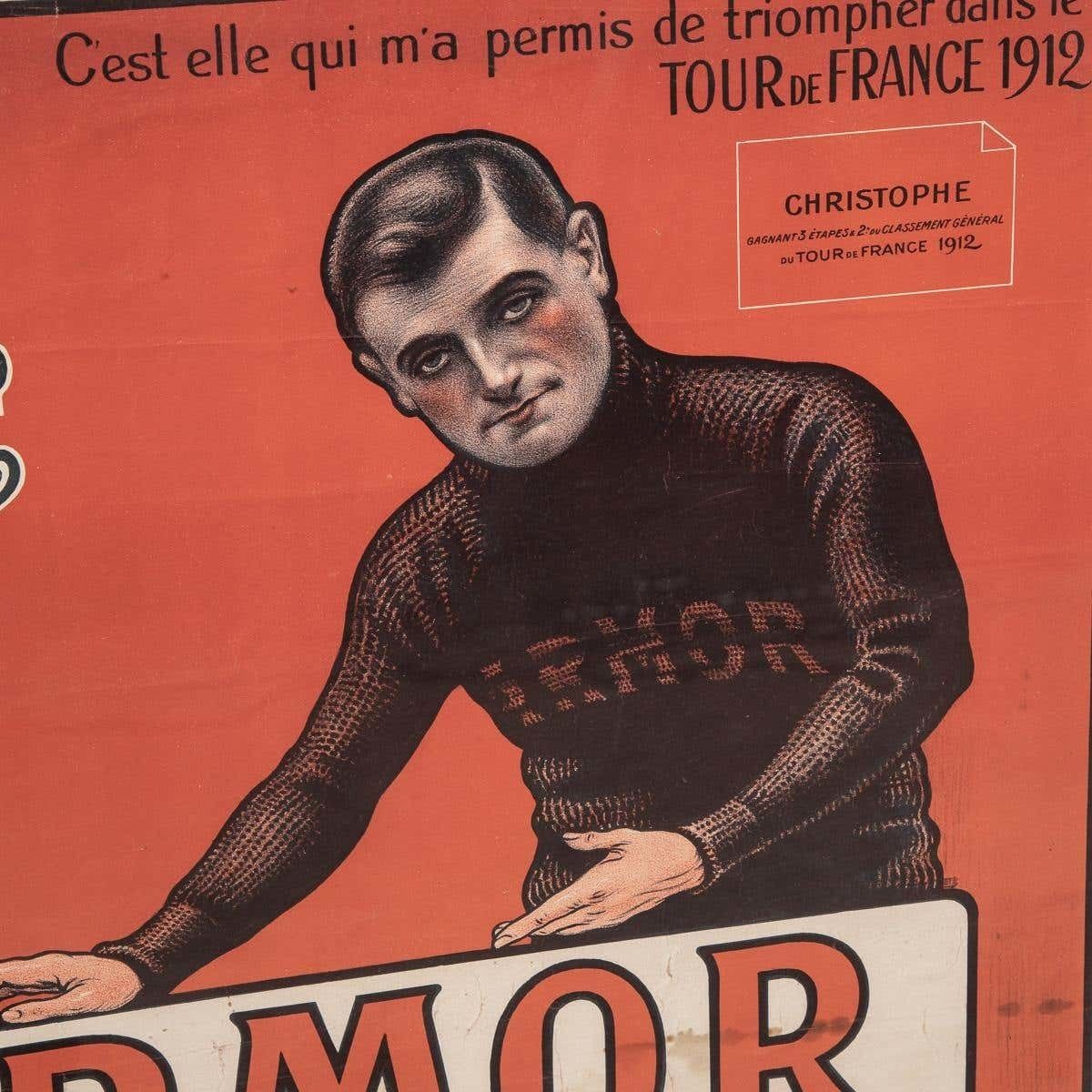20th Century Armor Bicycles Poster Of Eugene Christophe, C.1912 photo buy