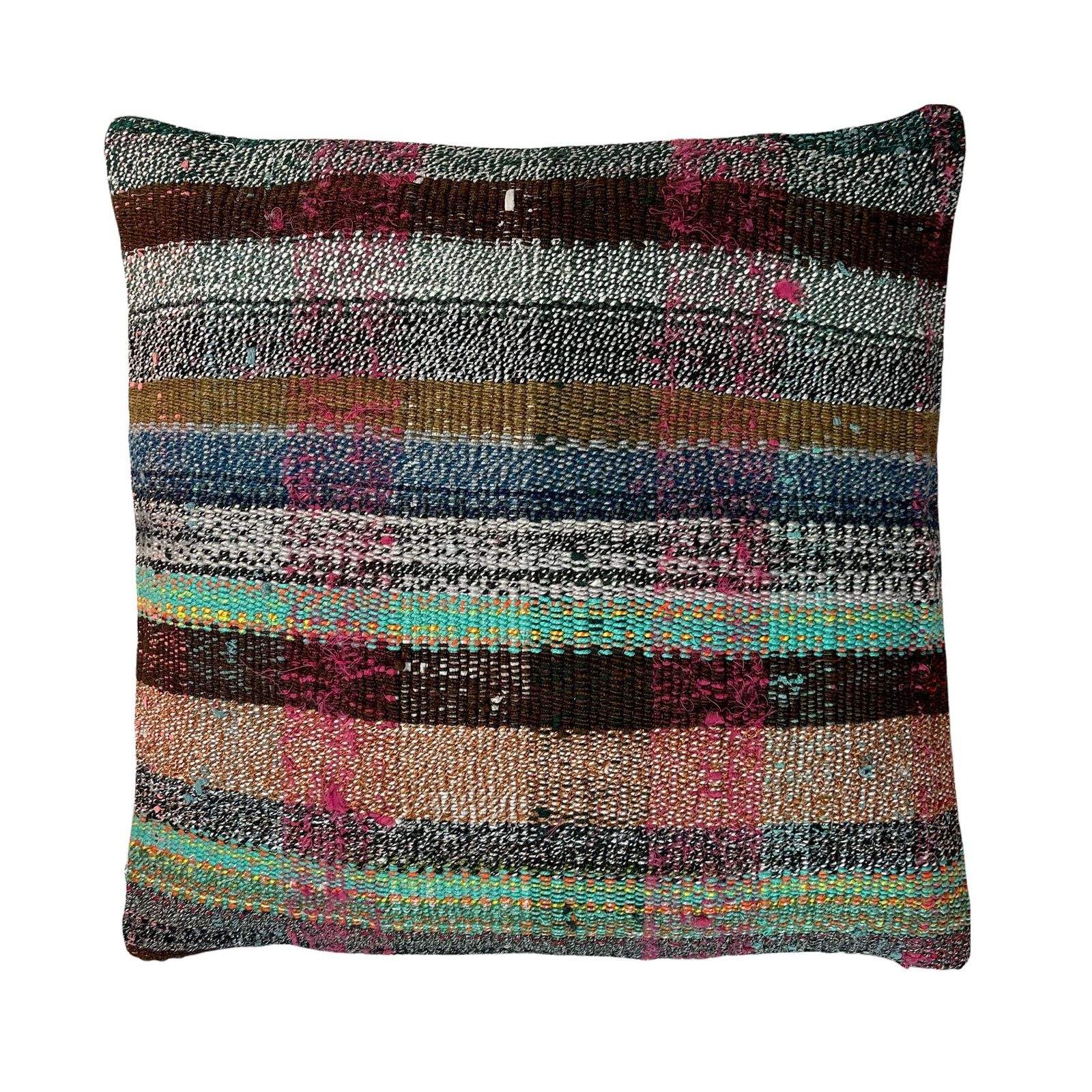 Kilim Pillow 60 X 60 Cm Tapis Kelim Kilim Pillow Cover ,Vintage Meditation Bench Kelim Teppich Boho Kilim Cushion Kilim Sofa Turkish Pillow photo Textiles