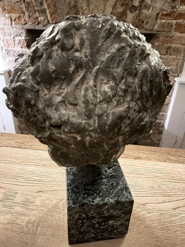 A Rare And Exceptional Antique Bust Of DR Dyson By The Highly Sought After Sculptor Josef Belsky Royal British Society Of Sculptors photo vintage