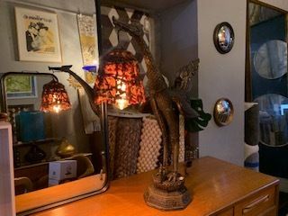 Hand Made Bronze Garuda Lamp Made In Thailand photo vinterior