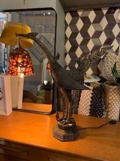 Hand Made Bronze Garuda Lamp Made In Thailand photo buy