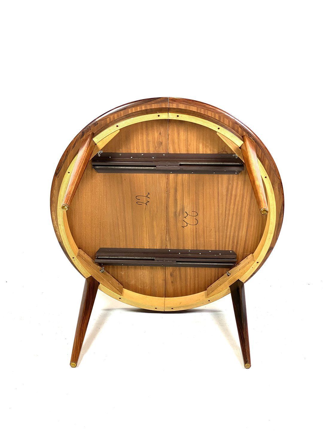 Dining Table In Rosewood Of Danish Design From The 1960s photo vintage