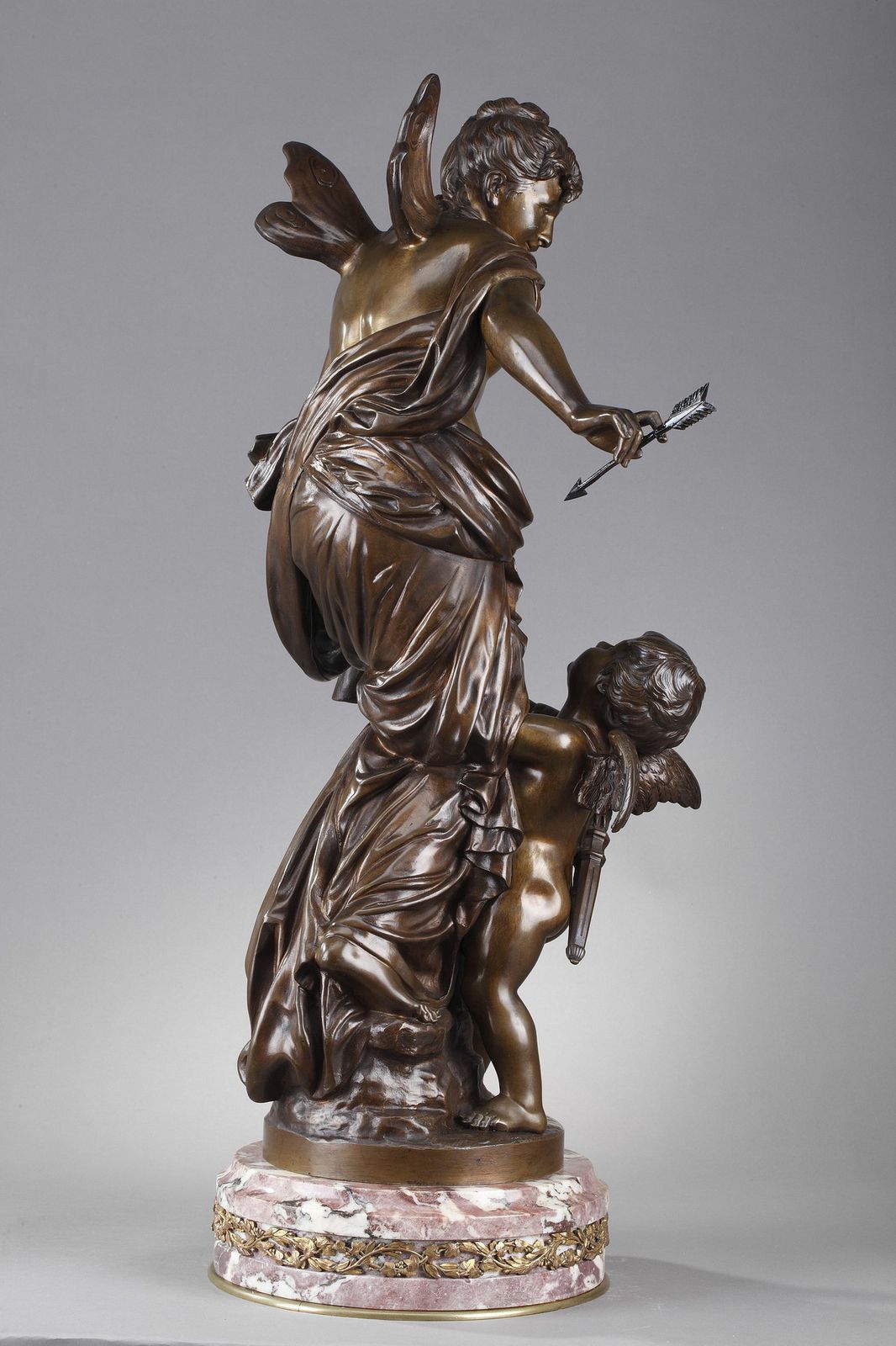 Sculpture « Psyché et l'Amour », signée Jean Bulio photo buy