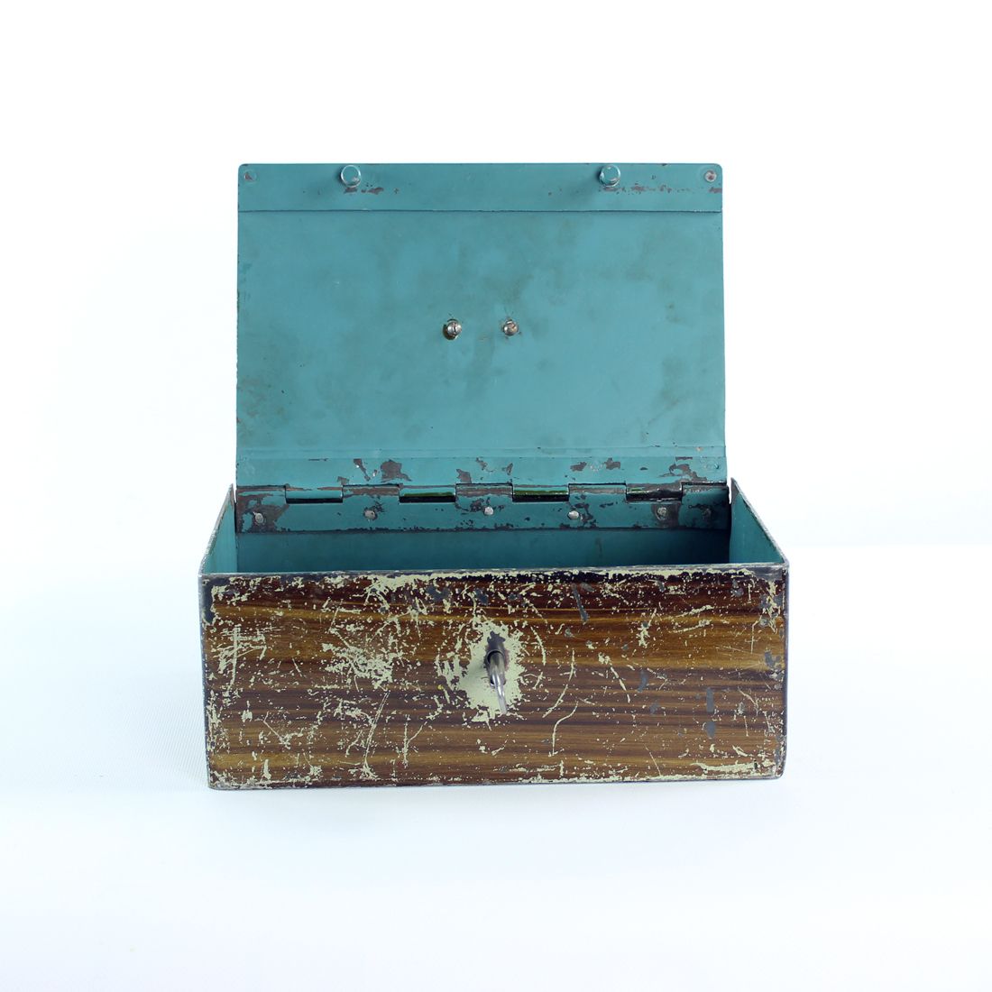 photo for sale Vintage Safe Deposit Box, Czechoslovakia 1930s