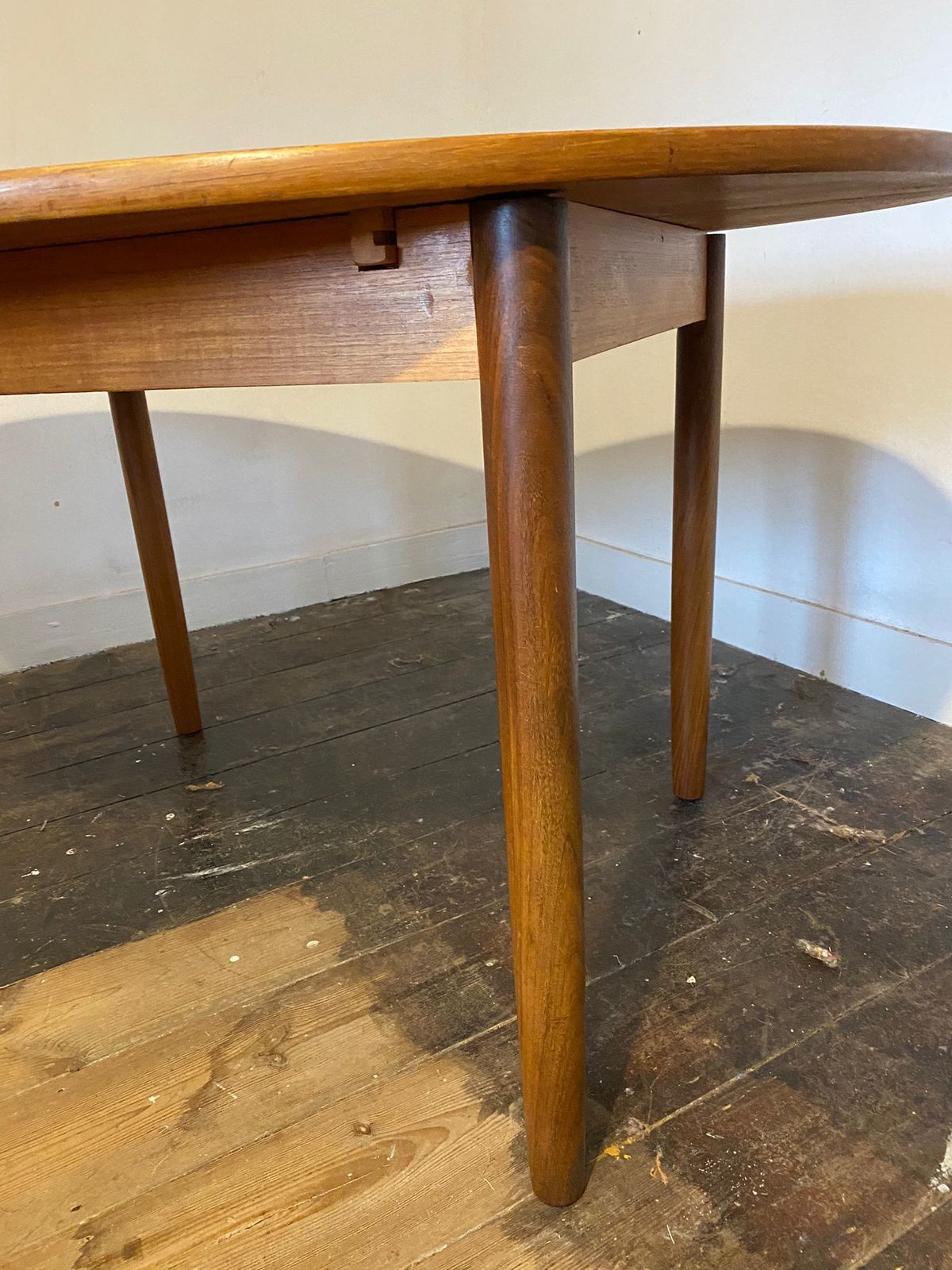 Danish Teak 1960's Extending Table. photo Furniture