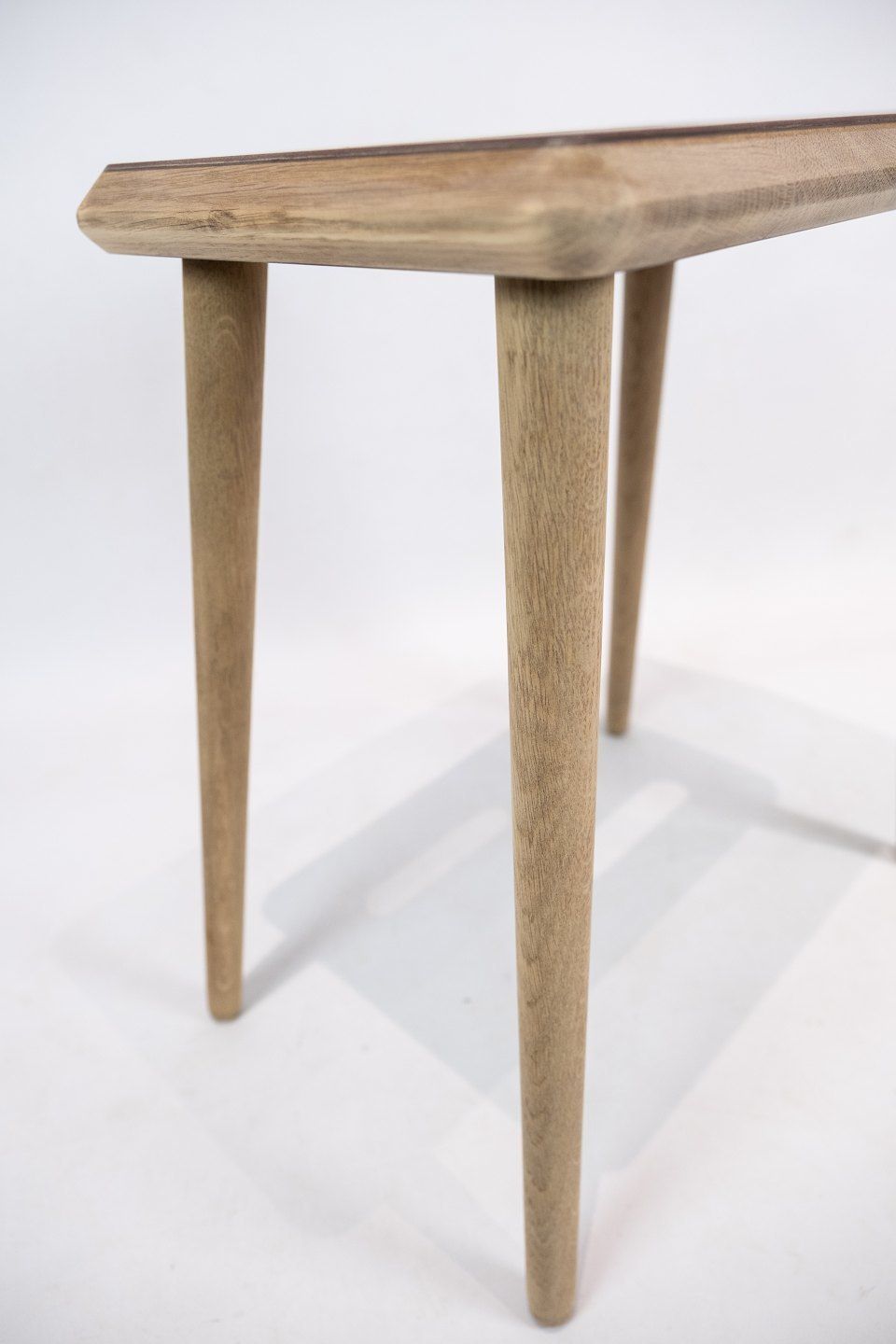 Stool With Brown Laminate Top And Legs Of Oak By Via Copenhagen photo Furniture