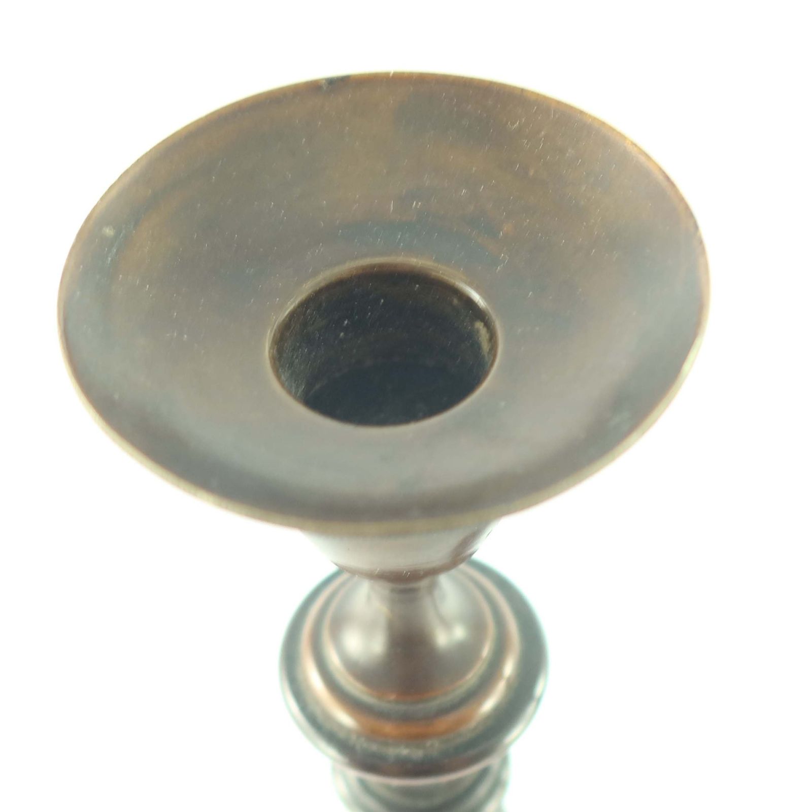Towering Pair Of English Mahogany Barley Twist Candlesticks photo furniture