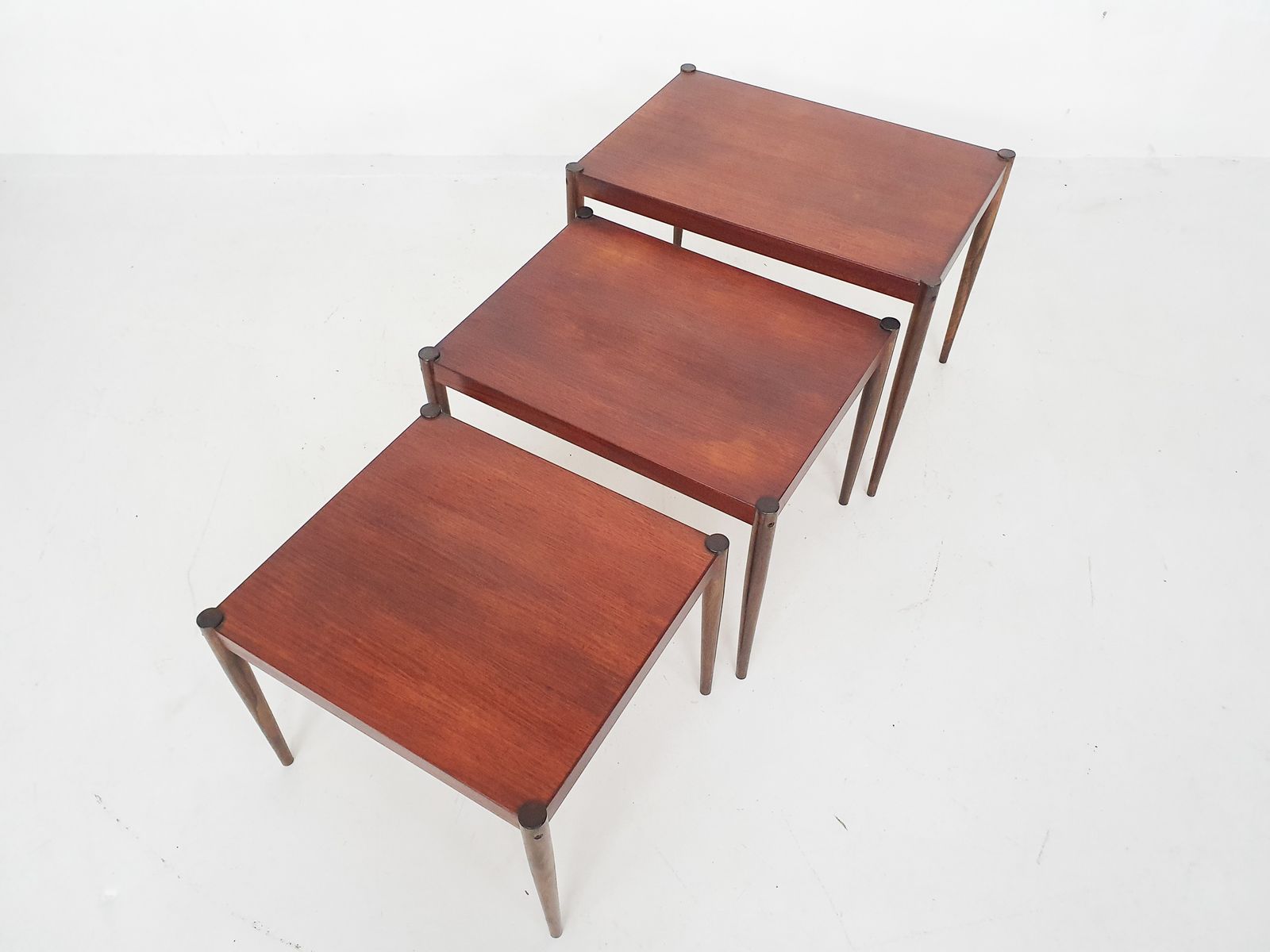 Mid Century Houten Nesttafels, Nederland, Ca. Jaren 1950 photo furniture