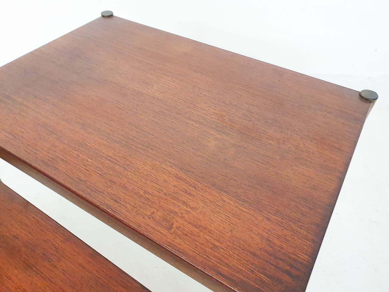 photo furniture Mid Century Houten Nesttafels, Nederland, Ca. Jaren 1950