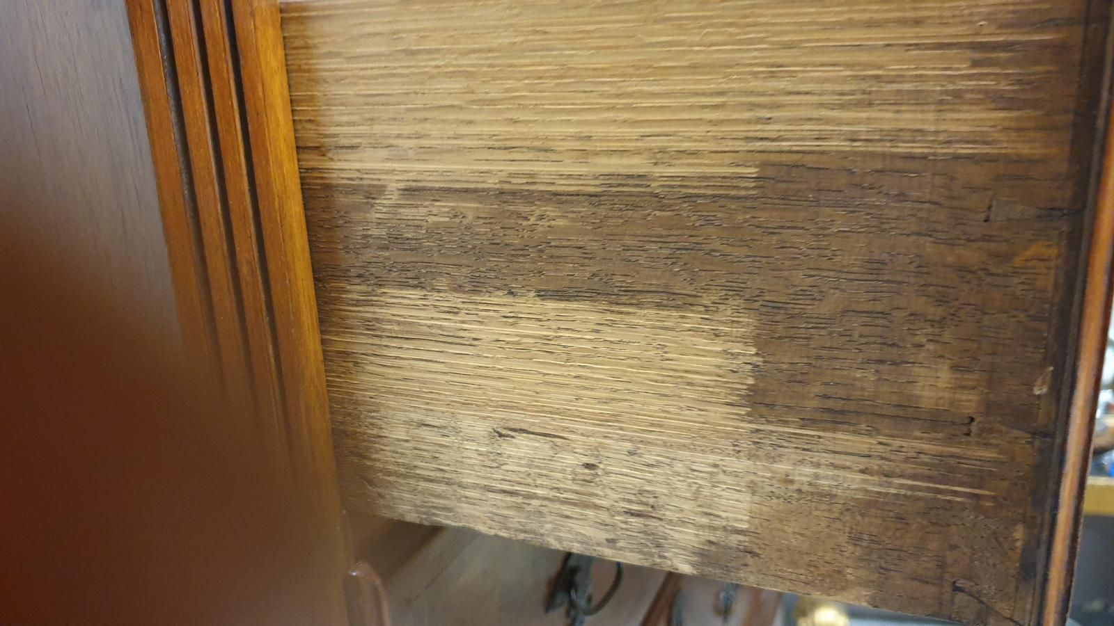 Very Nice Burr Walnut Chest On Stand photo vintage