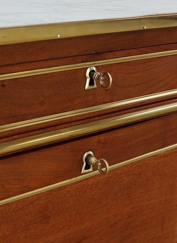 photo for sale Small Lady's Secretary In Mahogany, Louis XVI   Xviiith