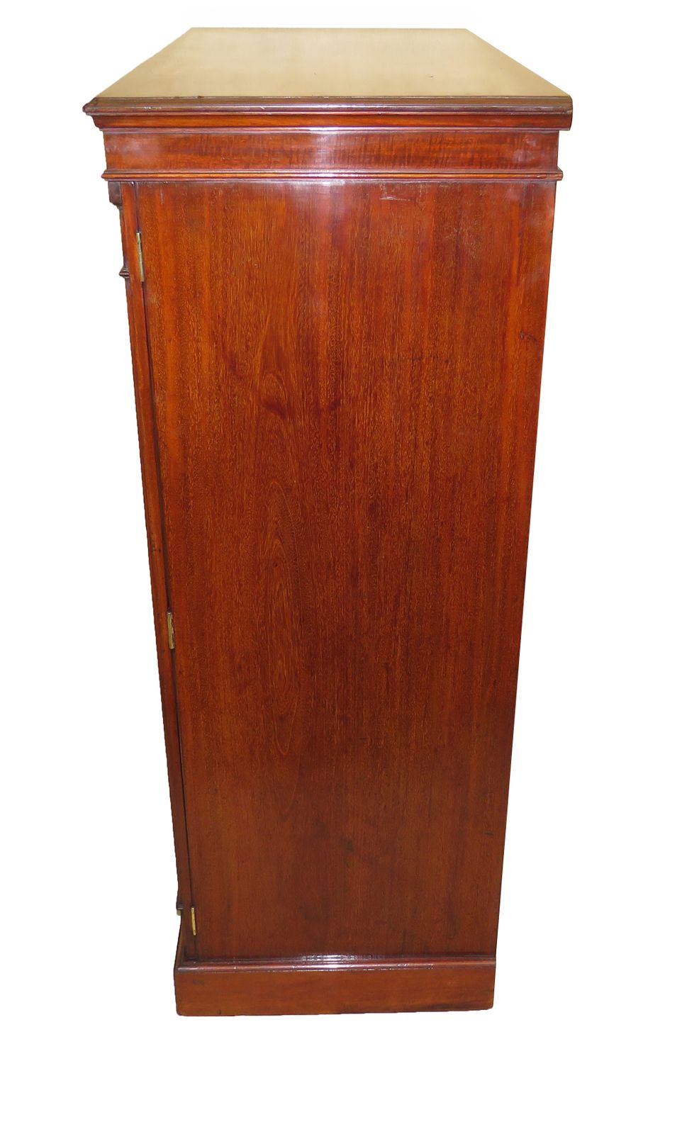 19th Century Mahogany Double Wellington Chest (England, Circa 1880) photo for sale