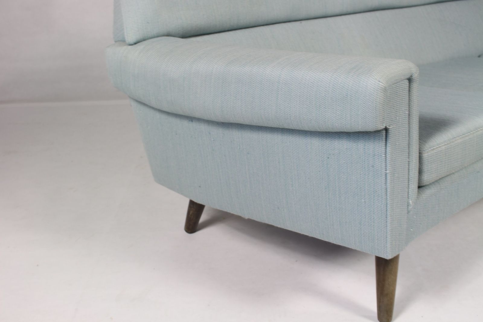 Vintage Danish Curved 4 Seater Sofa By Kurt østervig 1960s  photo furniture