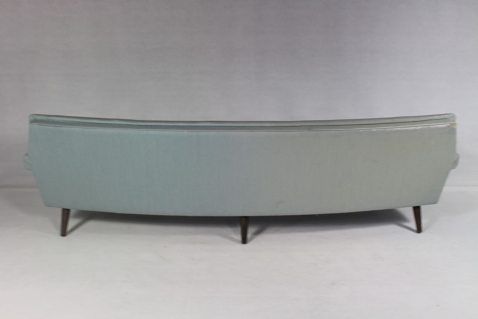 photo for sale Vintage Danish Curved 4 Seater Sofa By Kurt østervig 1960s 