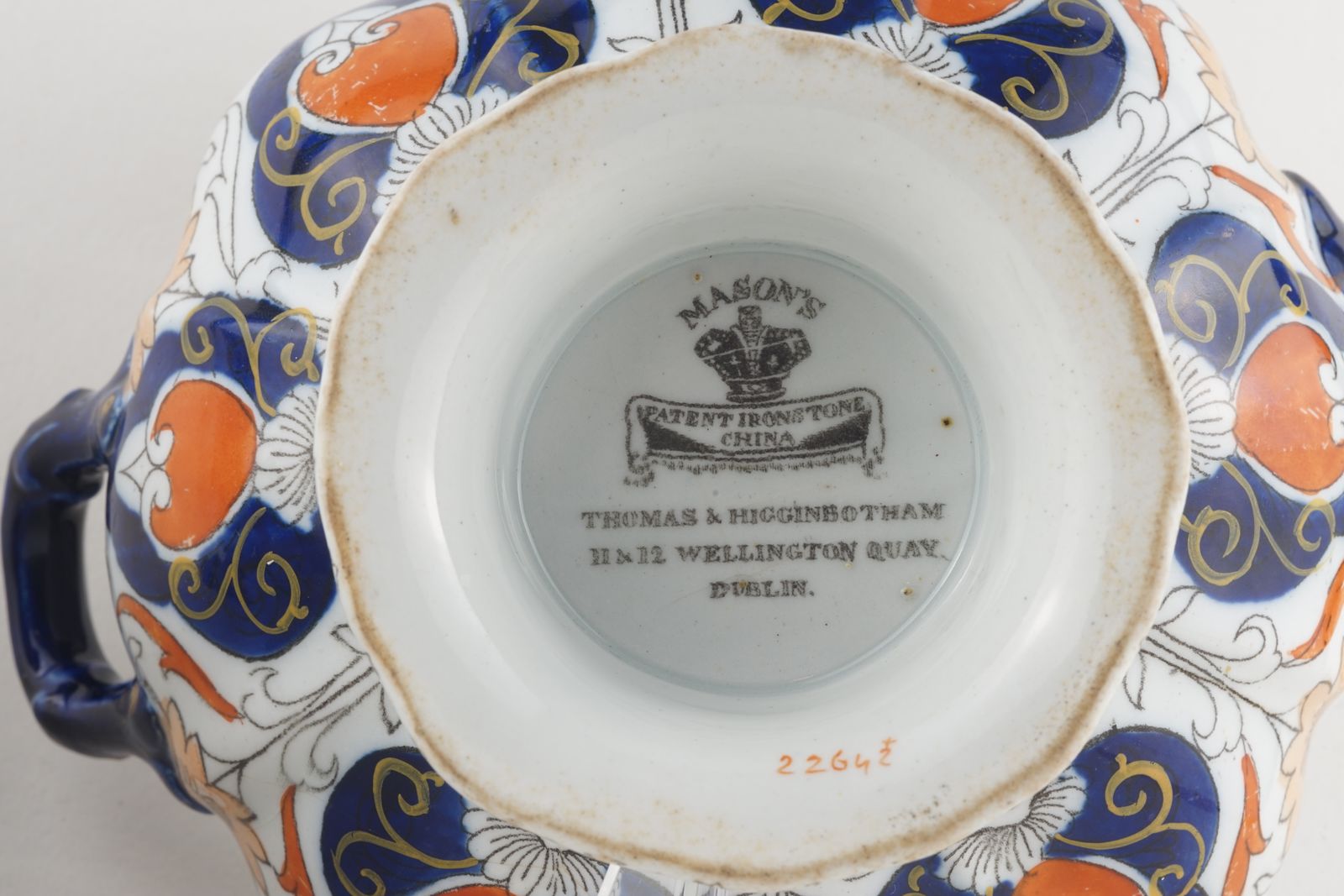 Very Early Mason's Ironstone Sauce Tureen & Lid, Dating To The Early 1800's photo 200.0