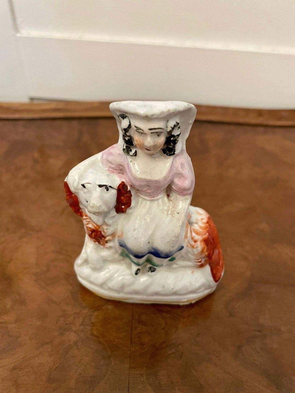 photo buy Collection Of Unusual Antique Victorian Staffordshire Dogs