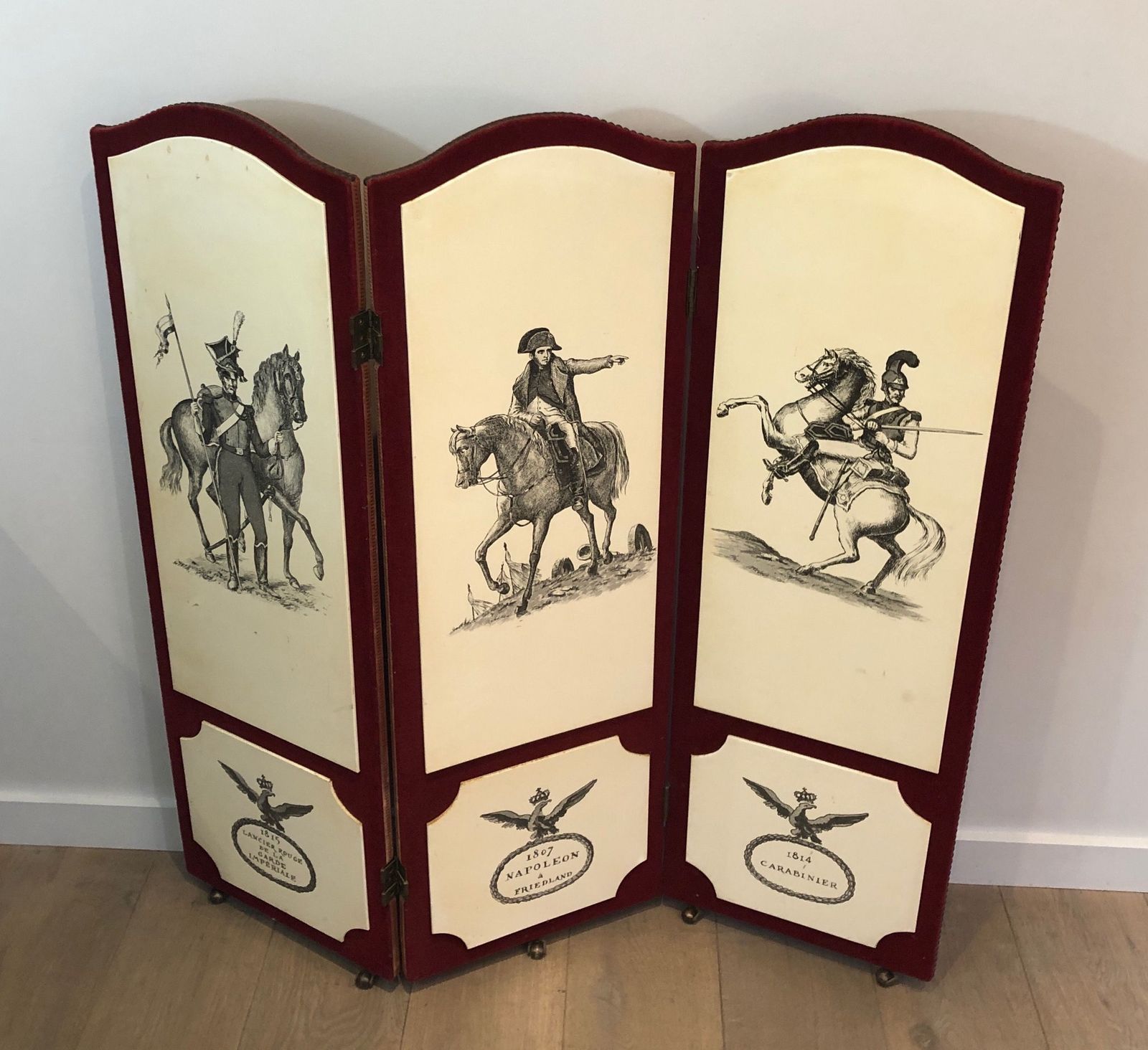 photo vinterior Napoleonic Screen In The Taste Of Pietro Fornasetti