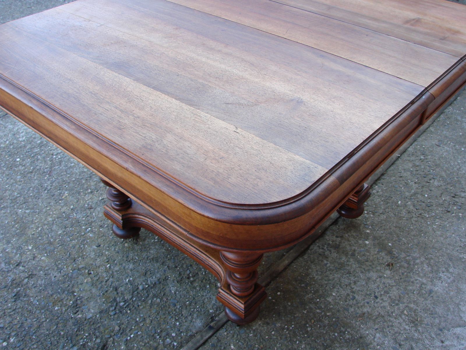 Oak Table From The Turn Of The 19th Century. photo buy