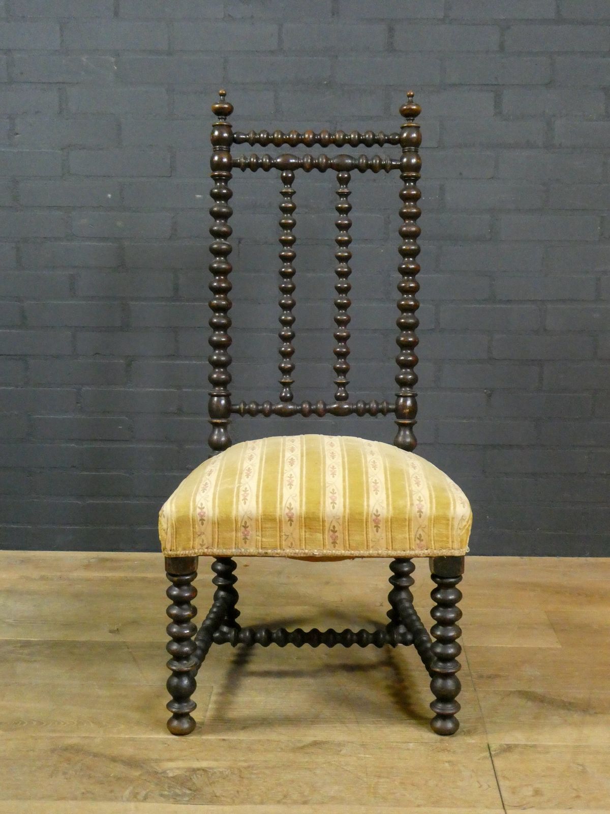 Antique Bobbin Chair photo vintage
