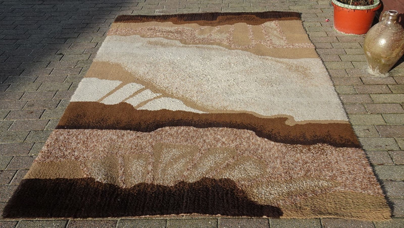 Vintage Dutch Wool Rug Carpet From Desso, 1970s photo vinterior