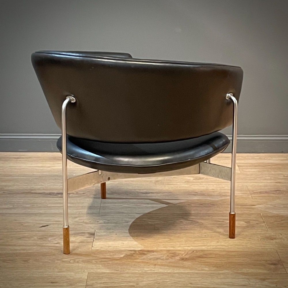 Rare Sigurd Resell ‘Cirkel’ Lounge Chair For Rashad & Relling, Norway photo buy