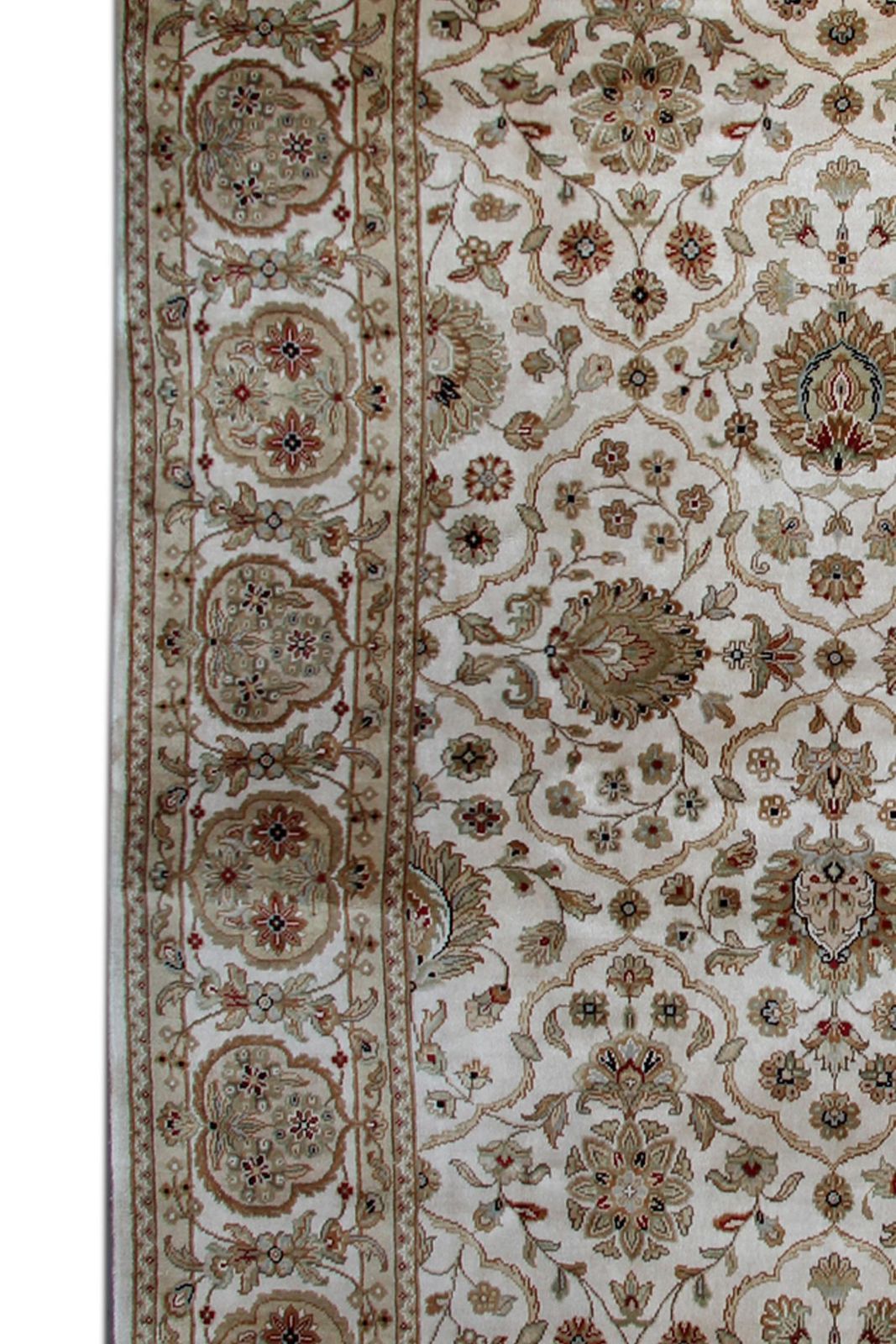 Traditional Rug Wool Ziegler Style Carpet Handmade Oriental Area Rug photo furniture