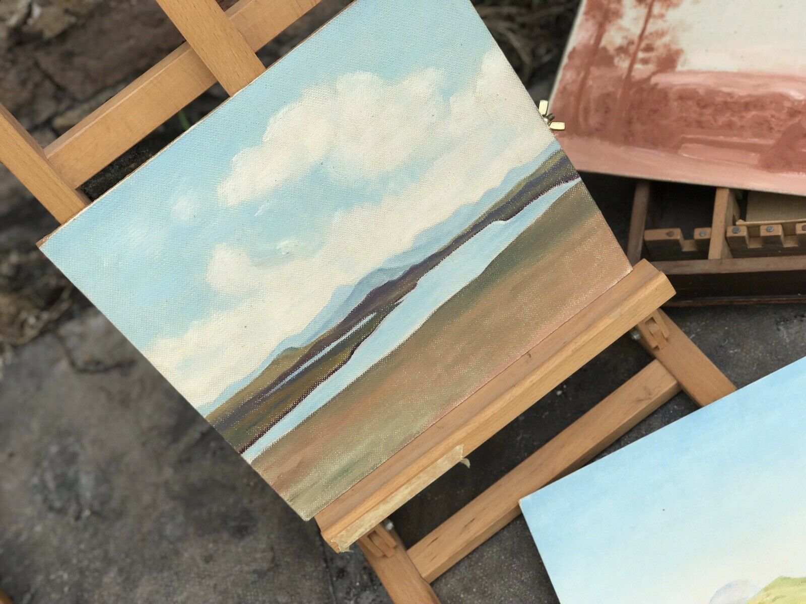Collection Of Works By Richard Sherrin Royal Academy 1930 36 Including Carrycase photo 295.0