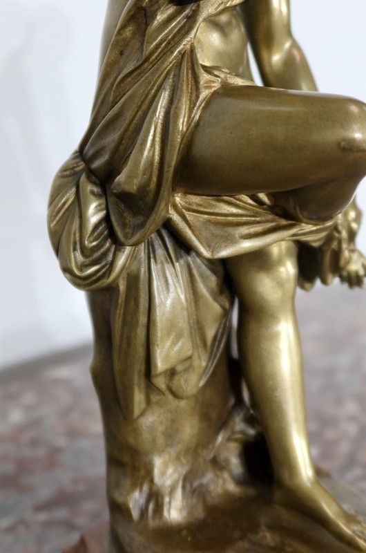 photo furniture Bronze Of A Bather, By A. Carrier Belleuse, Mid 19th Century