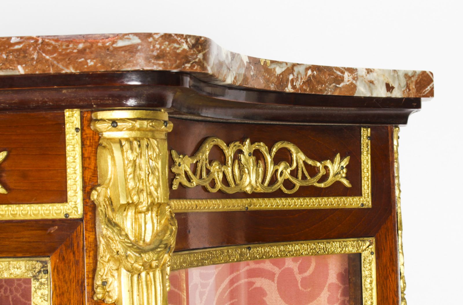 Antique French Vernis Martin Display Cabinet C.1880 19th Century photo Furniture