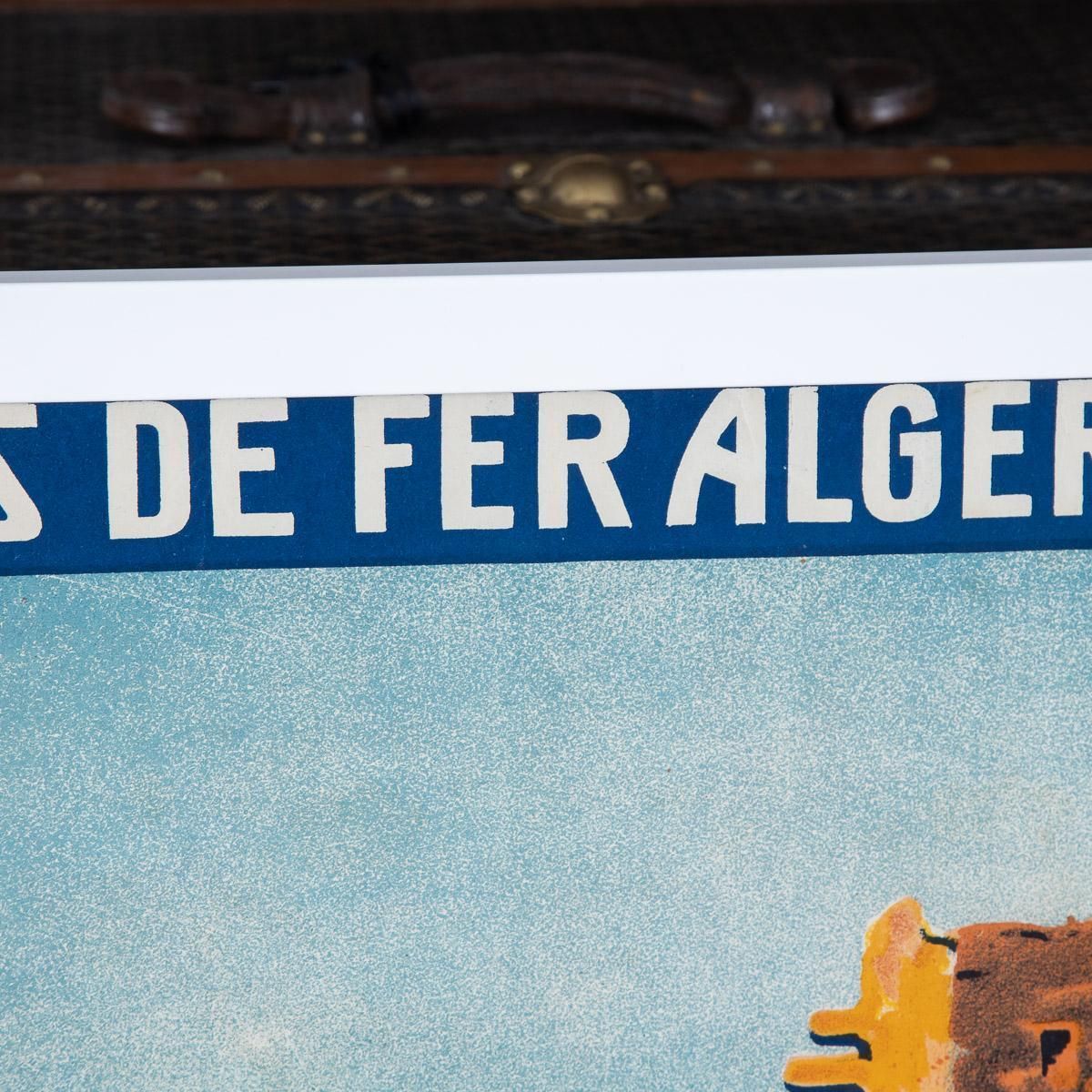 Travel Advertising Poster For Algeria State Railways Morocco, Figuig, C.1926 photo for sale