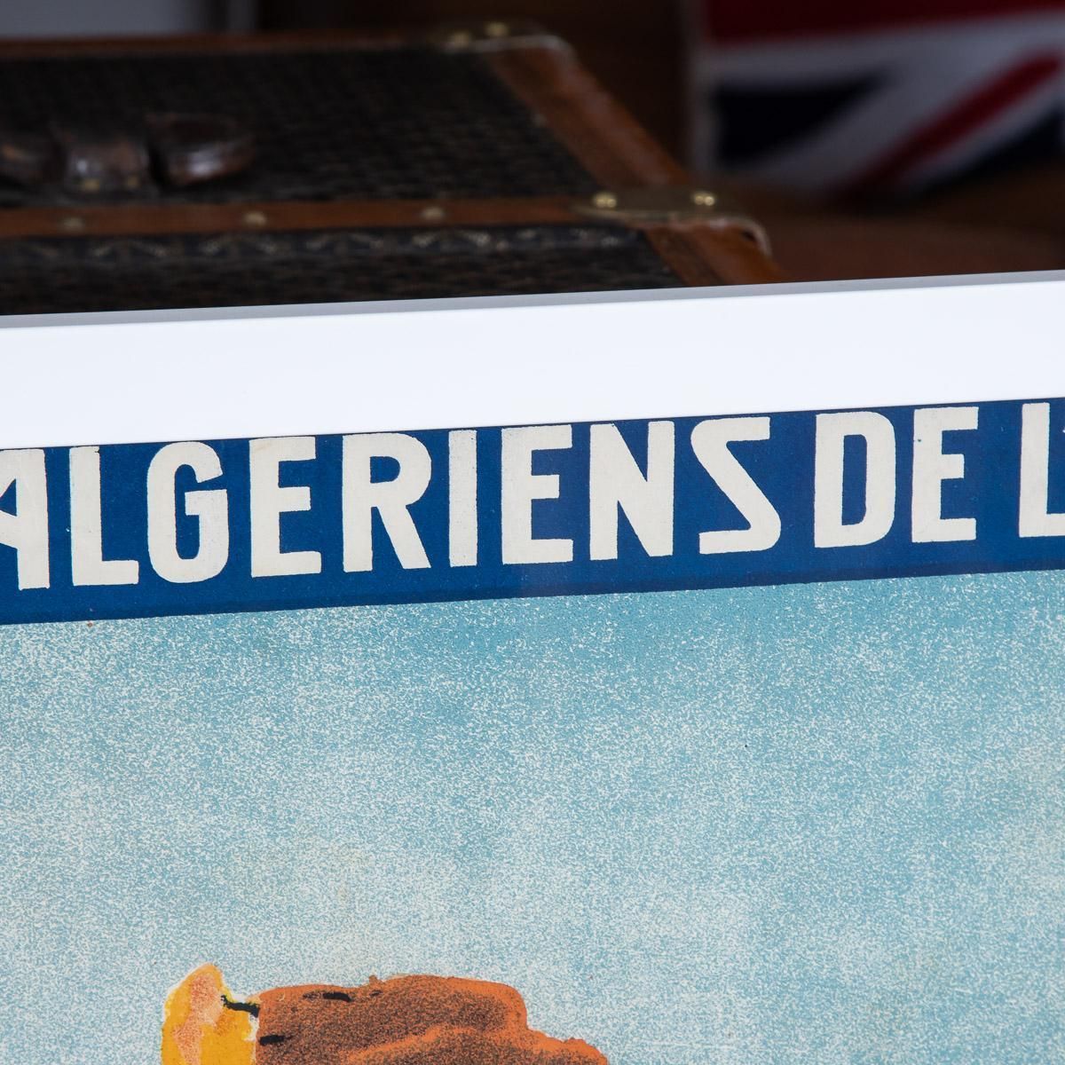 Travel Advertising Poster For Algeria State Railways Morocco, Figuig, C.1926 photo Art