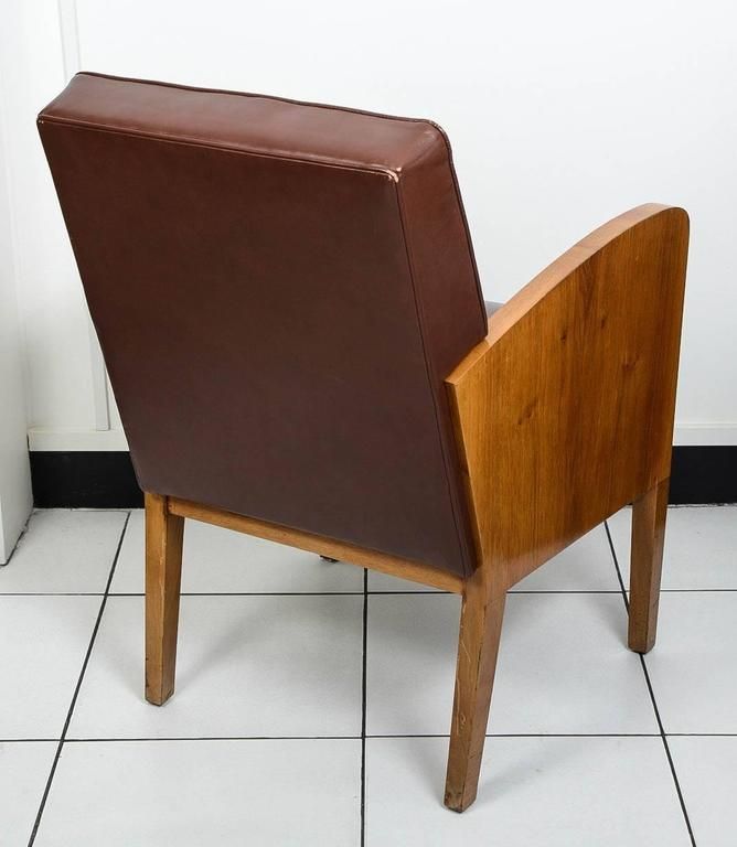 Damon Art Deco Set Of 20 Armchairs, French, Circa 1930 photo vinterior