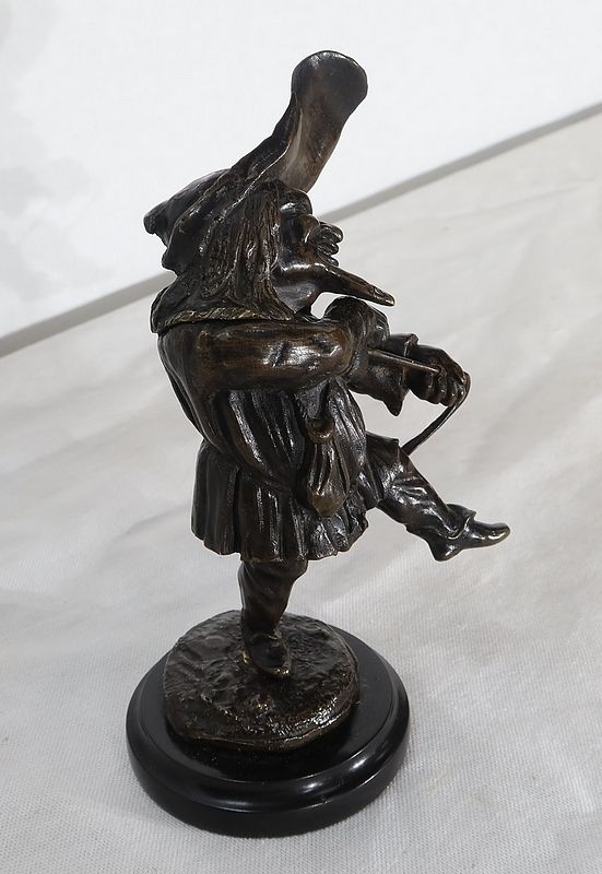 Bronze Inkwell "Le Grotesque"   Xixth photo for sale