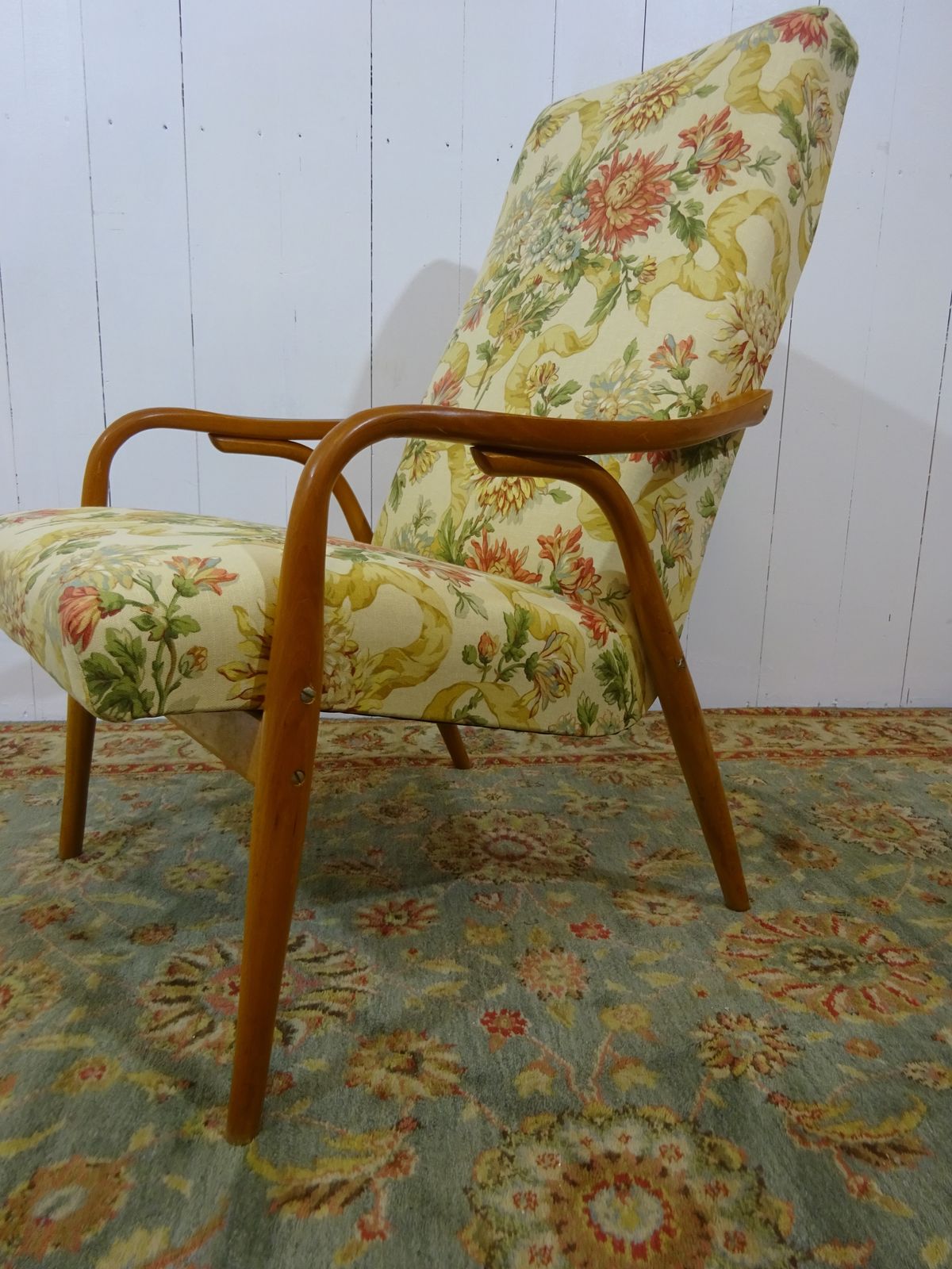 1960's Lounge Chair By Ton, 1960s photo for sale