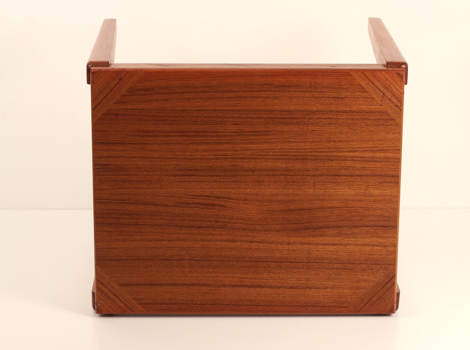 Scandinavian Modern Danish Teak Nest Of 3 Tables By Mobelfabrikken Toften 1960’s photo buy
