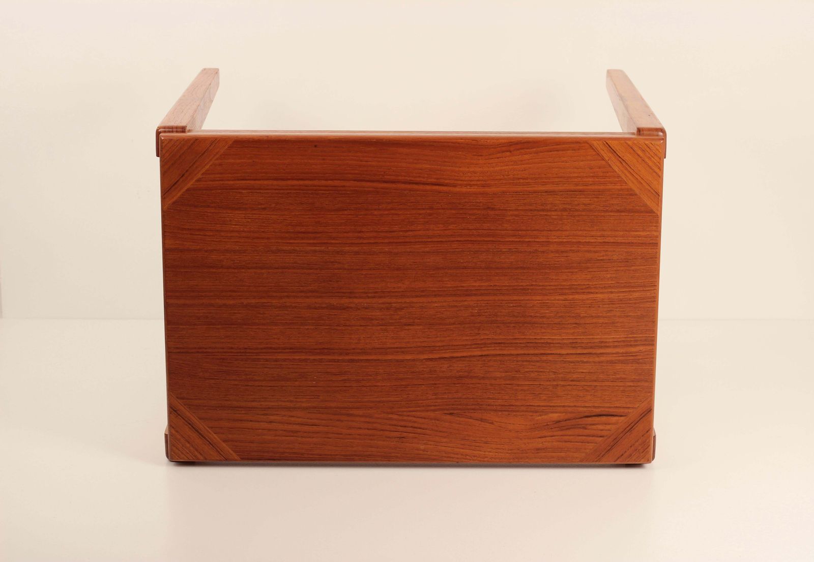 photo for sale Scandinavian Modern Danish Teak Nest Of 3 Tables By Mobelfabrikken Toften 1960’s