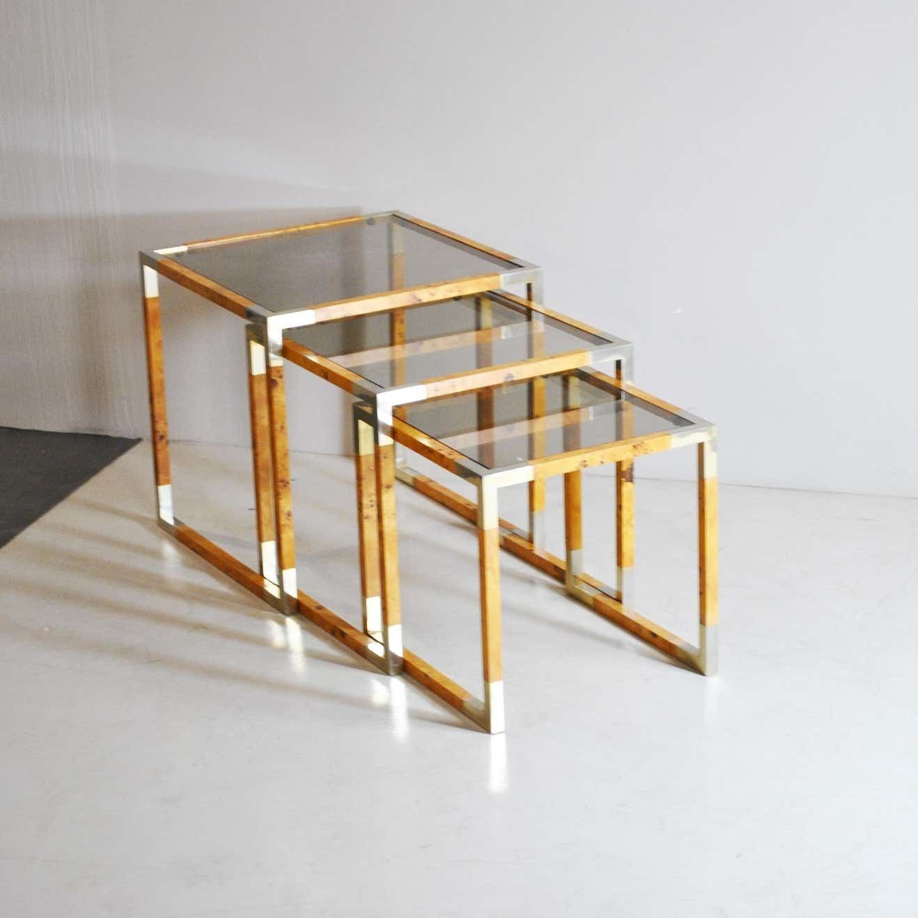 Tommaso Barbi In The Manner Set Of Coffee Table photo for sale