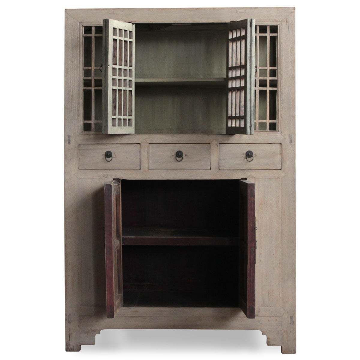 Lattice Door Storage Cabinet photo for sale