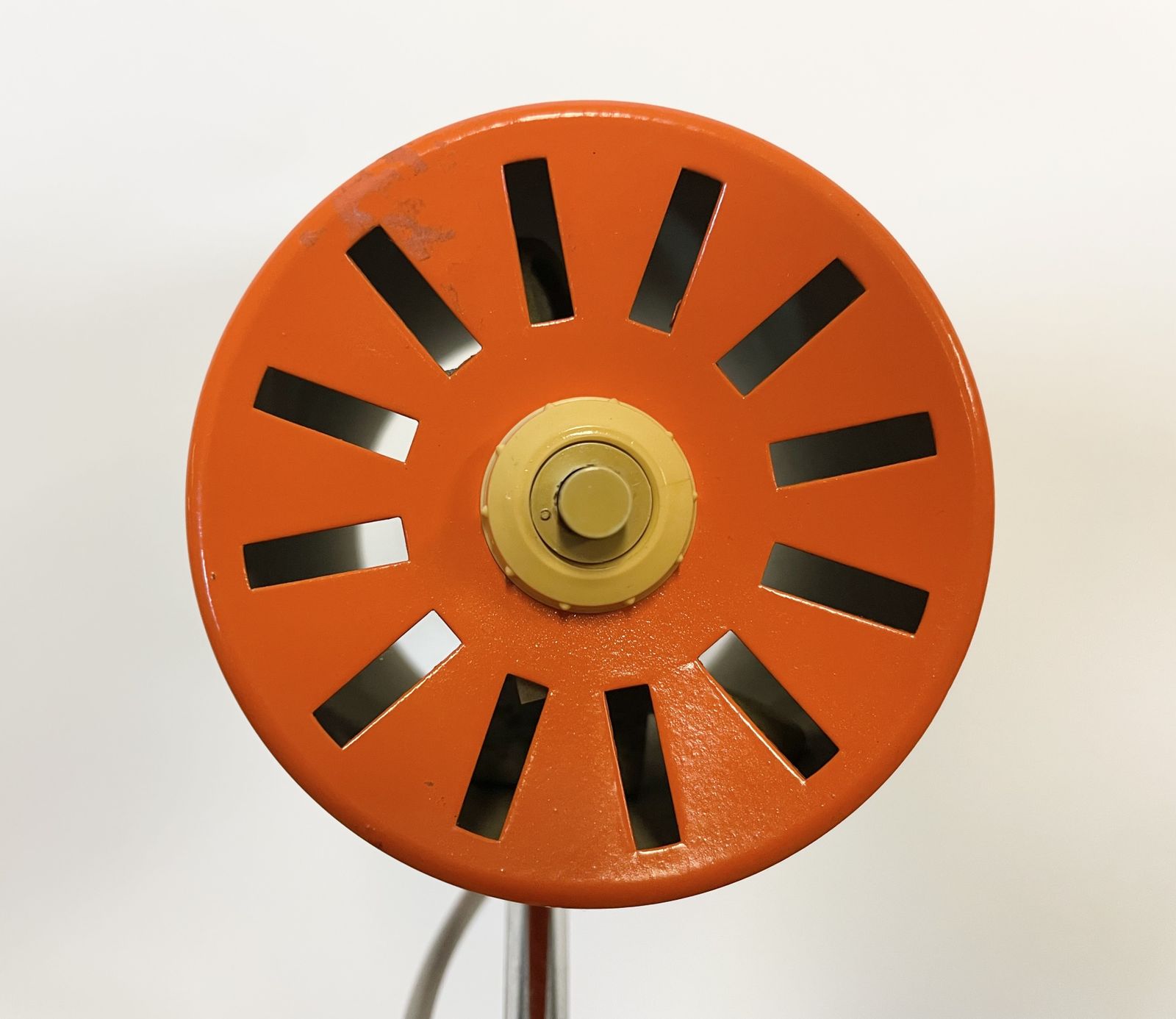 Orange Table Lamp By Josef Hurka For Napako, 1960s photo Lighting