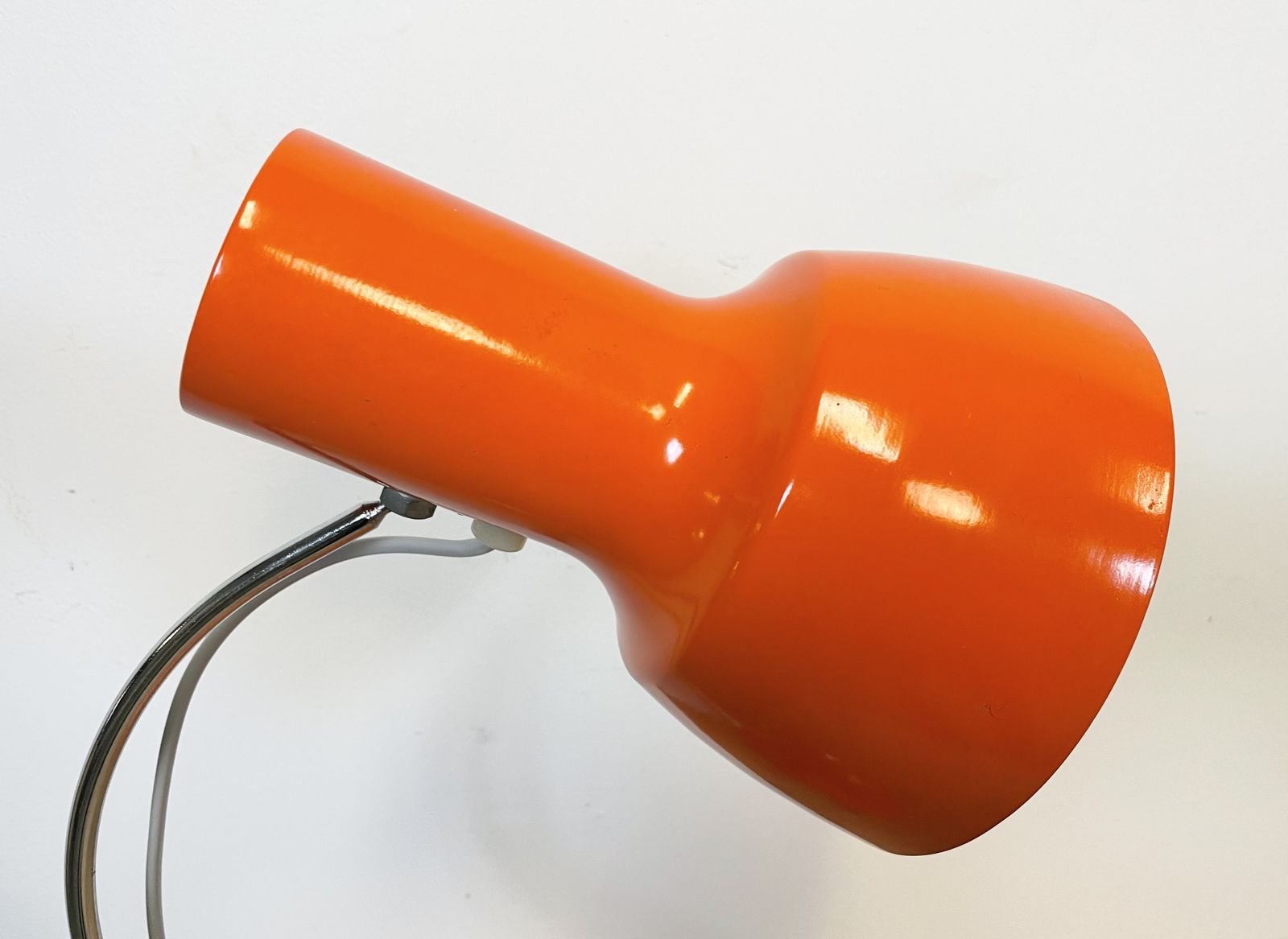 photo for sale Orange Table Lamp By Josef Hurka For Napako, 1960s