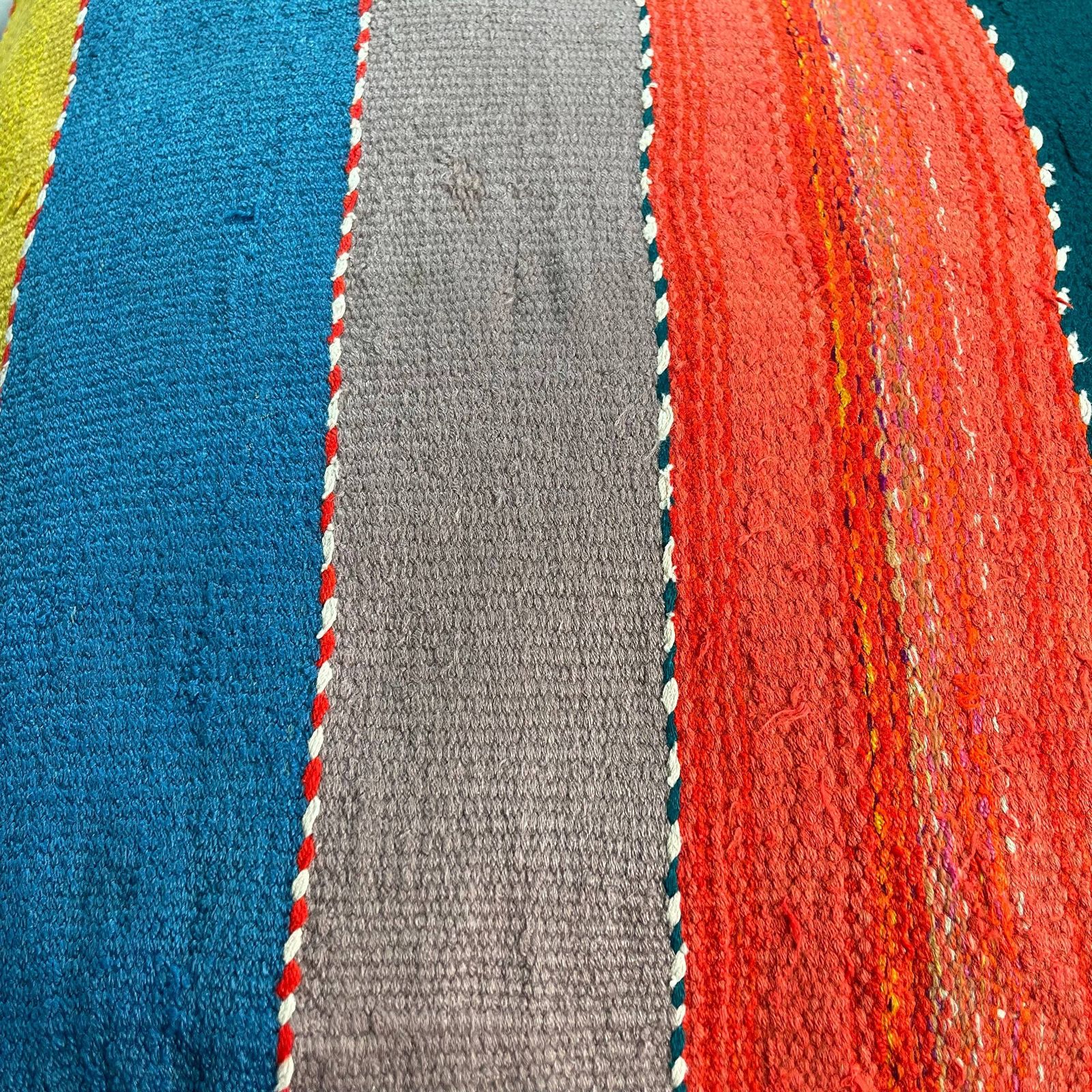 Kilim Kussen | Tapis Kelim | Kilim Kussenhoezen | Vintage Meditatiebankje | Kelim Teppich | Boho Kilim Kussen | Kilim Sofa | Turks Kussen photo Textiel