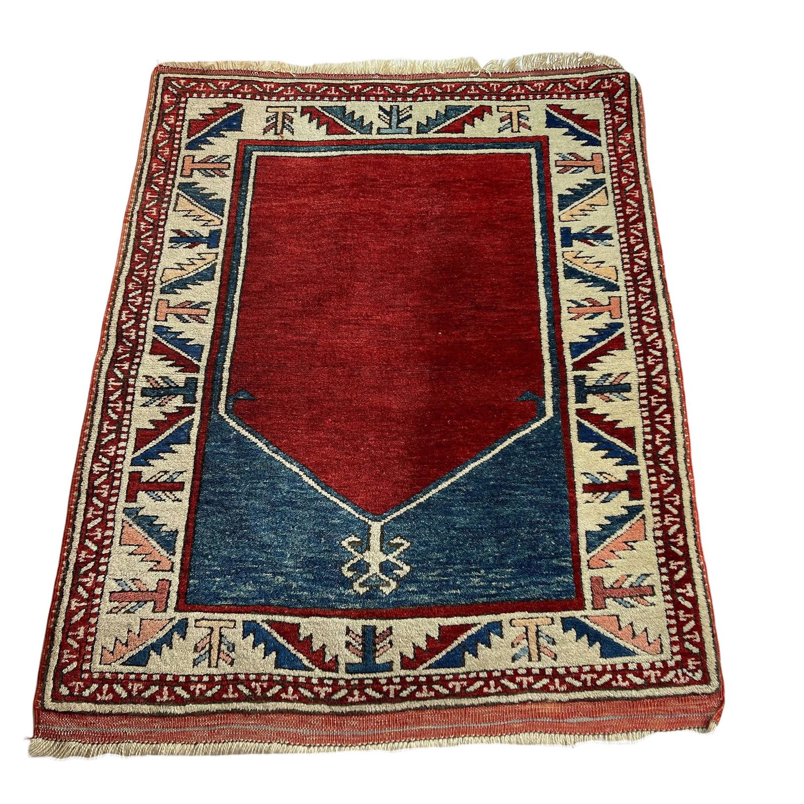 Afghan Kazak Rug ,Feiner Handgeknüpfter Orientteppich Afghan Kazakteppich