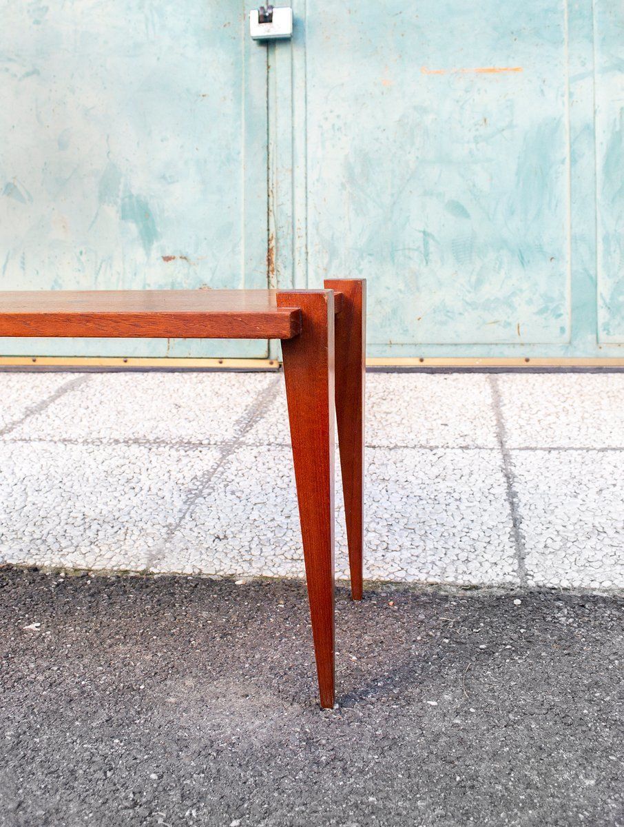 Italiaanse Teakhouten Salontafel, Jaren 1960 photo for sale