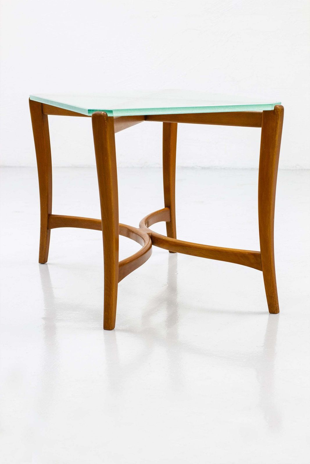 Swedish Modern Sofa Table By Nordiska Kompaniet photo vintage