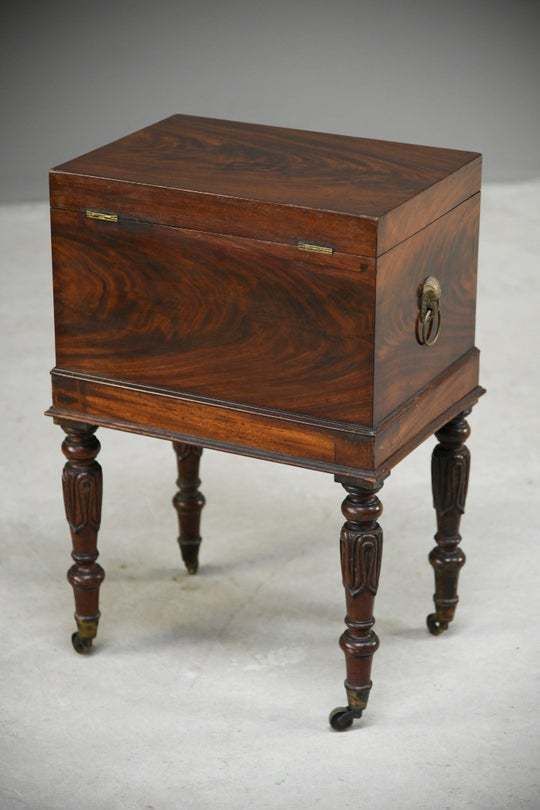 Georgian Mahogany Cellarette photo Furniture