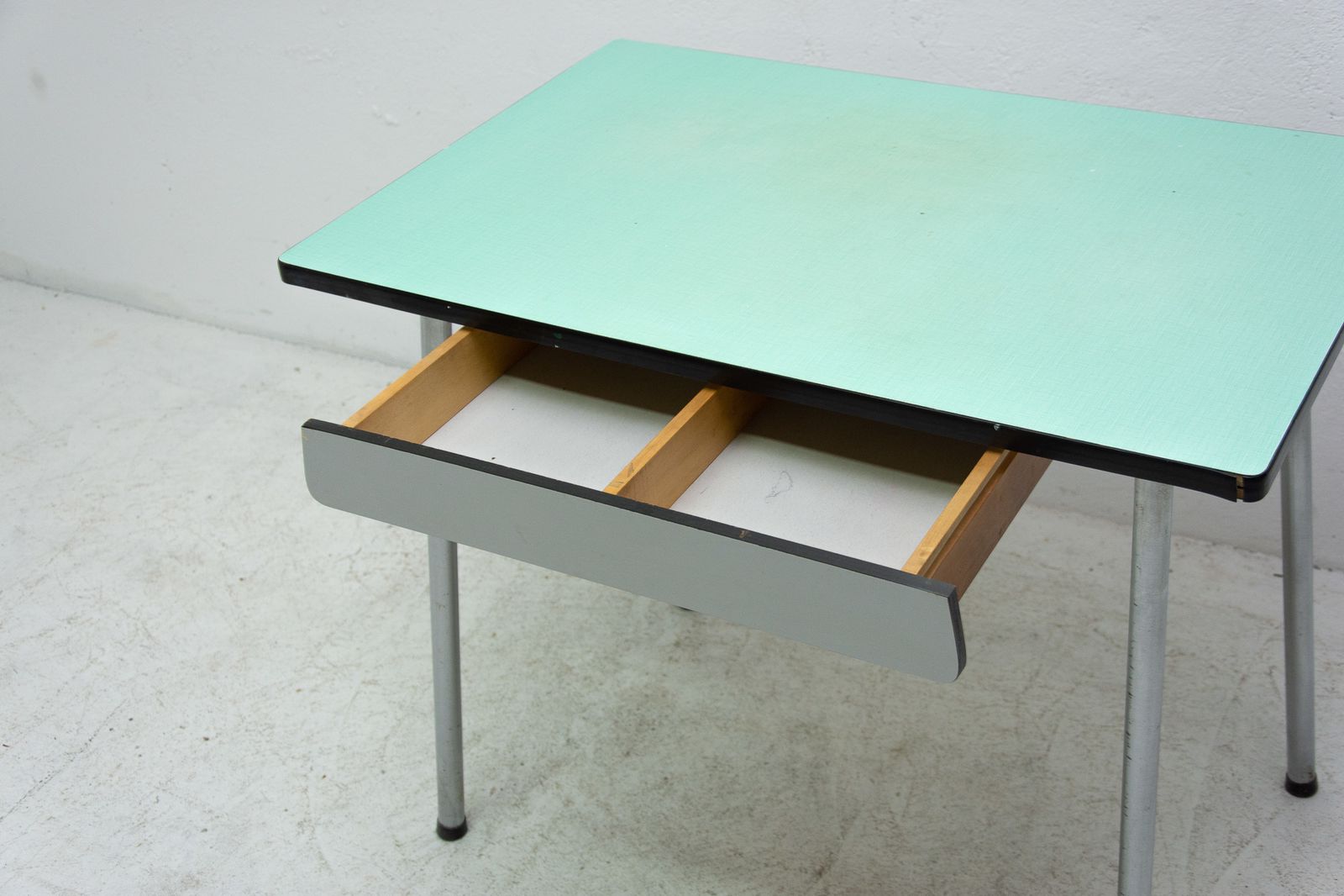 photo furniture Mid Century Formica Writing Desk Or Side Table, 1960´S, Czechoslovakia